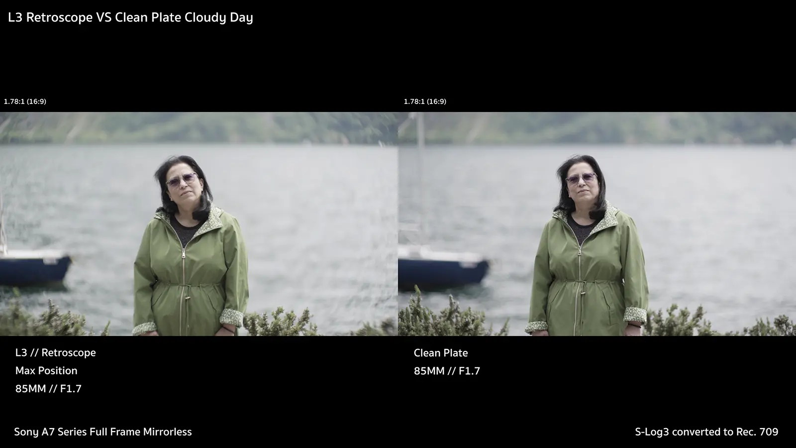 L3 Retroscope vs Clean Plate Cloudy Day